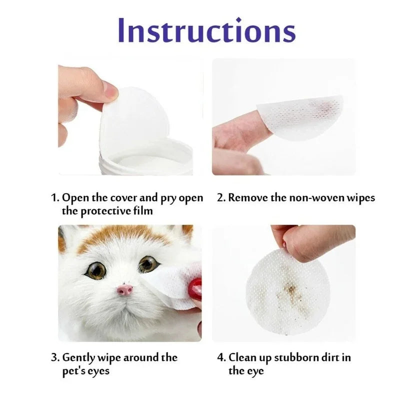 Pet Eye Cleaning Wipes