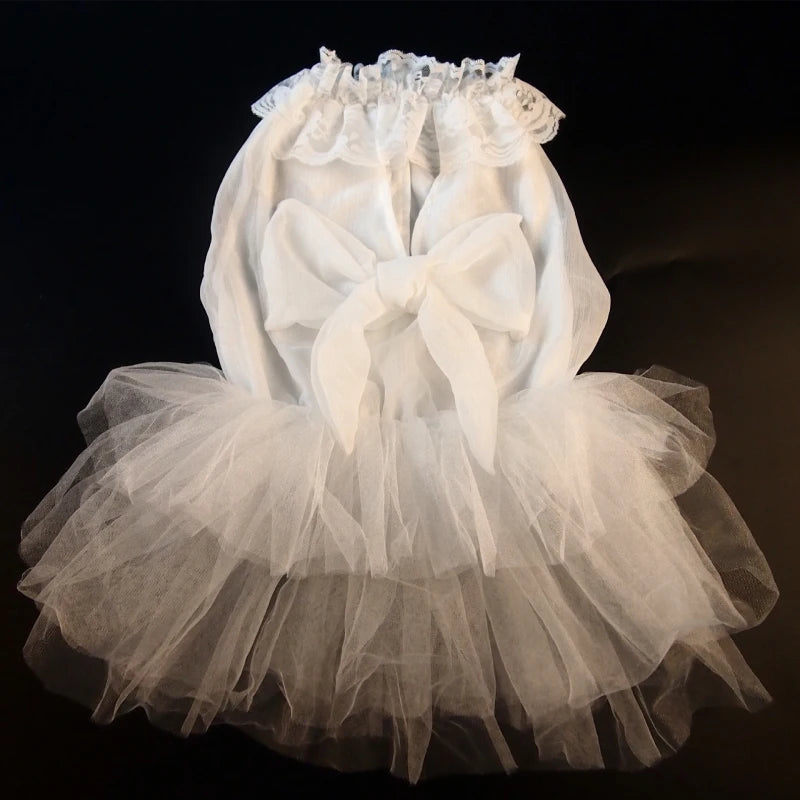 Large Dog Wedding Dress