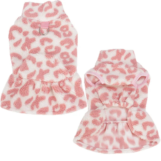 Leopard Dog Coat