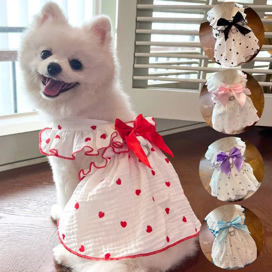 Dog dresses for spring and summer