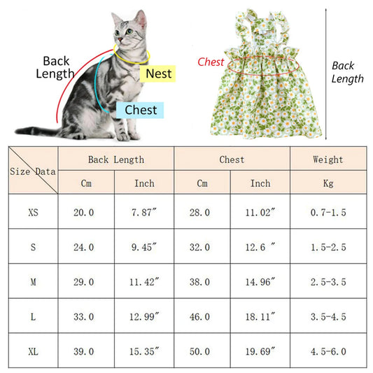 cat Princess dress  with Suspender Skirt