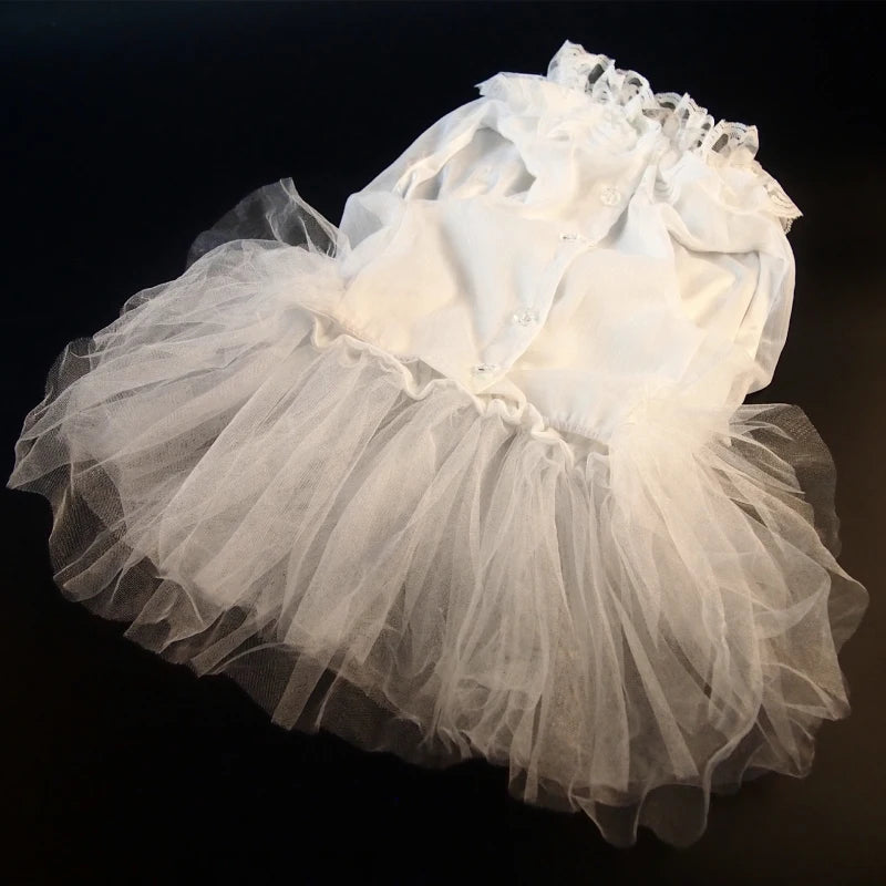 Large Dog Wedding Dress