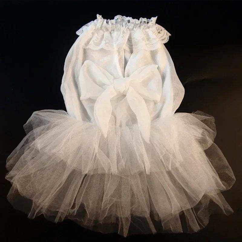 Large Dog Wedding Dress